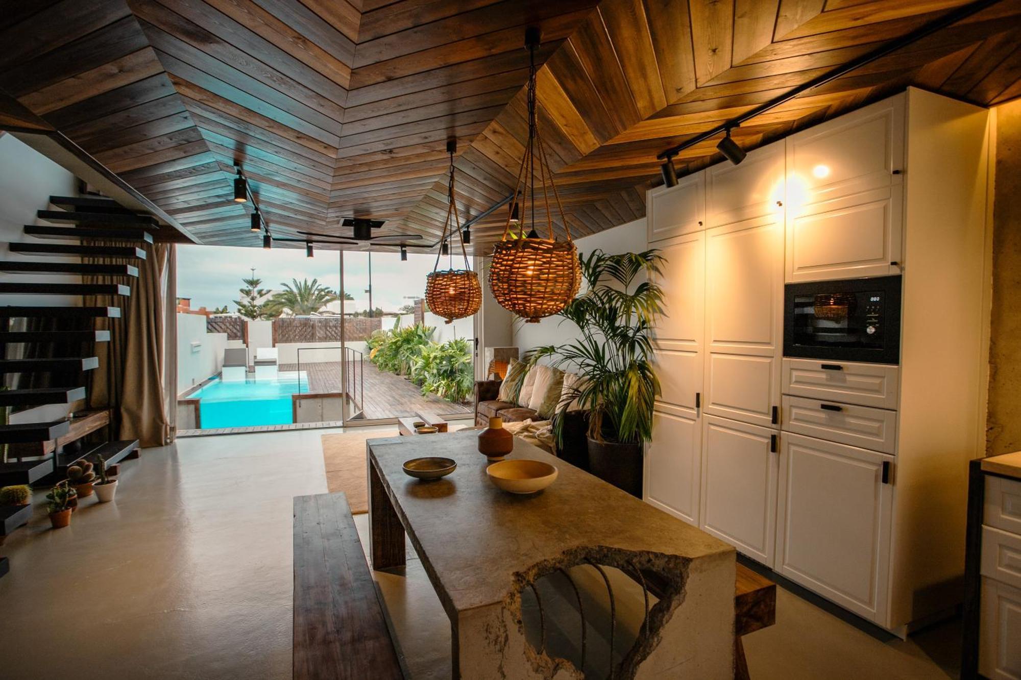 Casa Ouira Chalet Con Piscina Privada Y Vistas Corralejo Luaran gambar