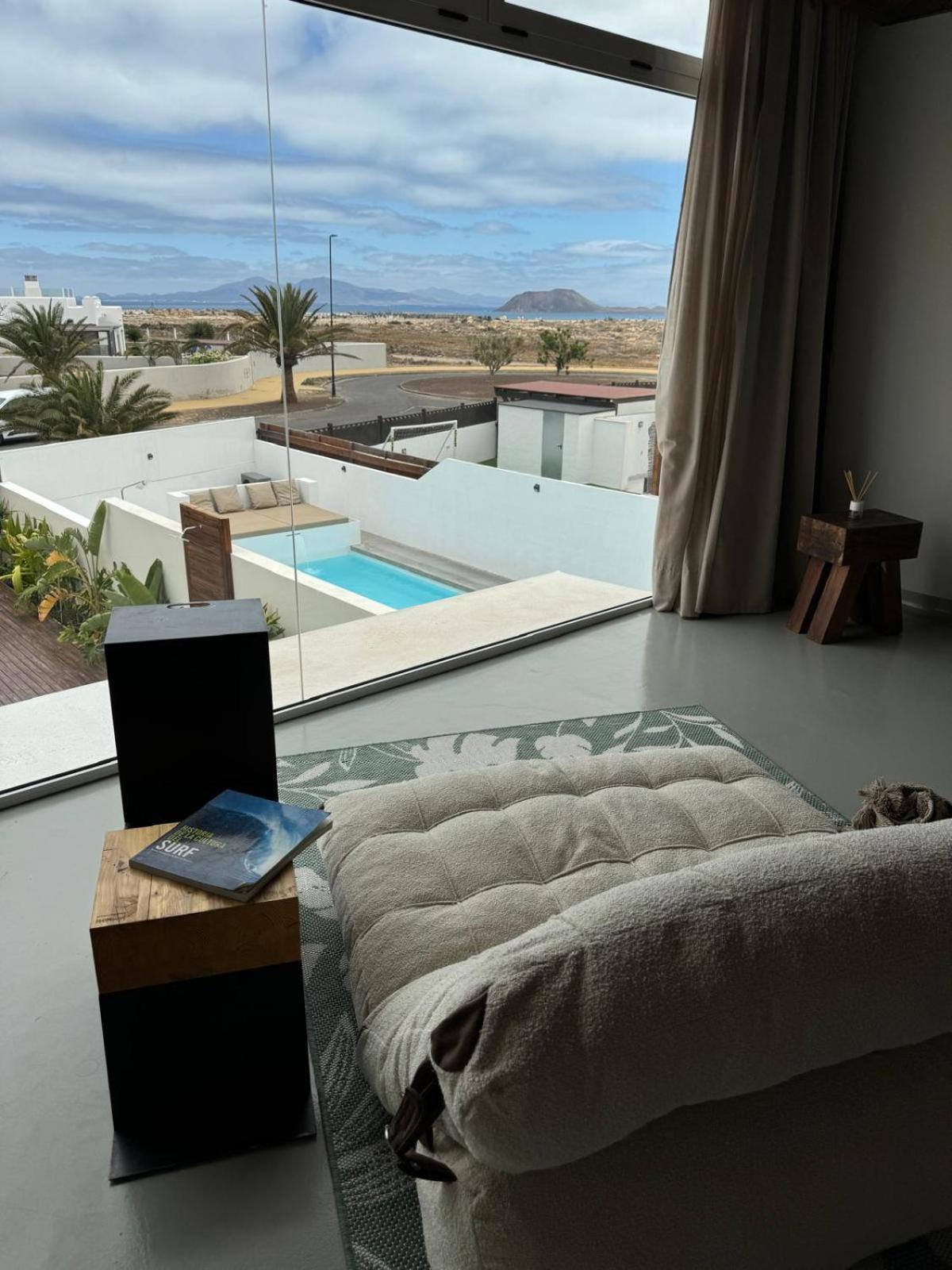 Casa Ouira Chalet Con Piscina Privada Y Vistas Corralejo Luaran gambar